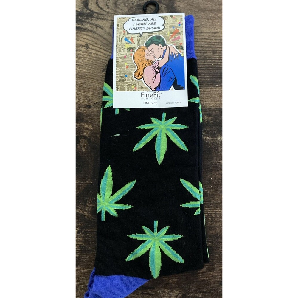 Men's Fine Fit K. Bell Novelty Crew Socks CHOOSE Your Favorite Graphics & Color